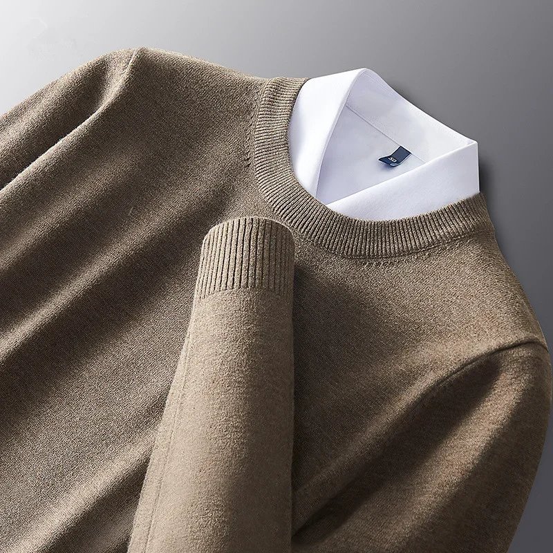 MRMT 2025 Brand New Men's Sweater Round Neck Outer Wear Basement Men's Casual Business Slim Suit Inner Long Sleeve Knit Top
MRMT 2025 Brand New Men's Sweater Round Neck Outer Wear Basement Men's Casual Business Slim Suit Inner Long Sleeve Knit Top