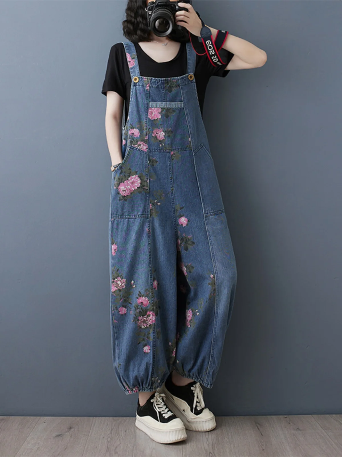 Spring Vintage Floral Waed Denim Overalls Large Size Women's Faion Slimming Trousers Lantern Leggings Casual High Waist N...
Spring Vintage Floral Waed Denim Overalls Large Size Women's Faion Slimming Trousers Lantern Leggings Casual High Waist N...