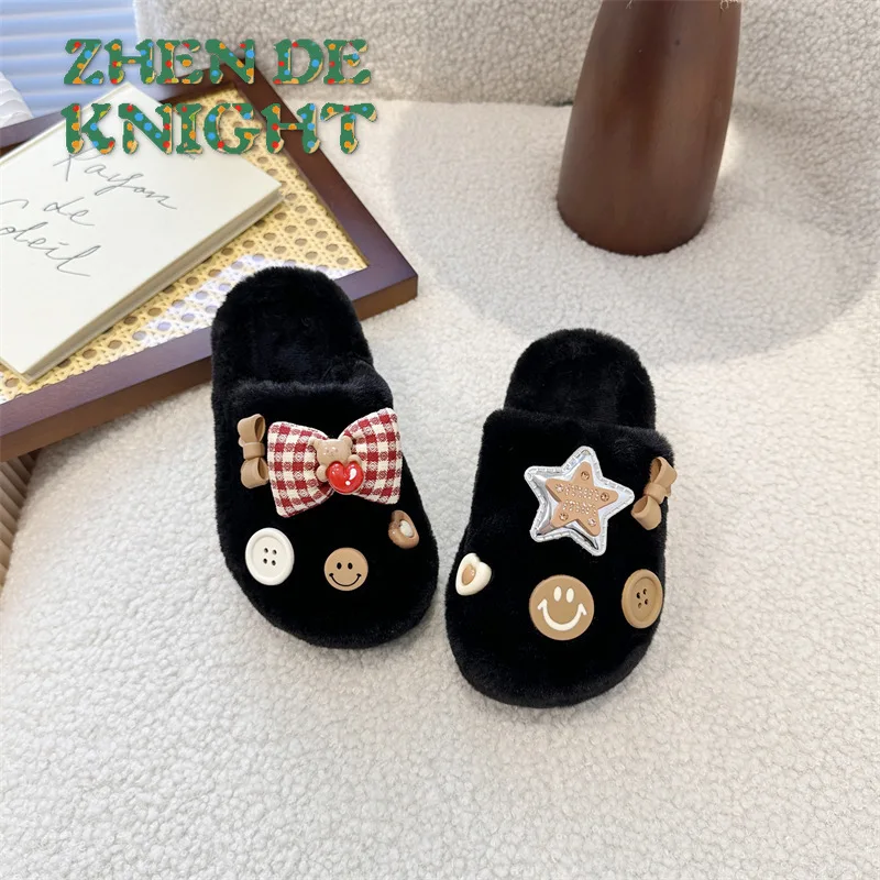 Warm Furry Cartoon Kids Slippers 2025 New Winter - Boys Soft Sole Home Cotton Slippers for Baby Toddler
Warm Furry Cartoon Kids Slippers 2025 New Winter - Boys Soft Sole Home Cotton Slippers for Baby Toddler