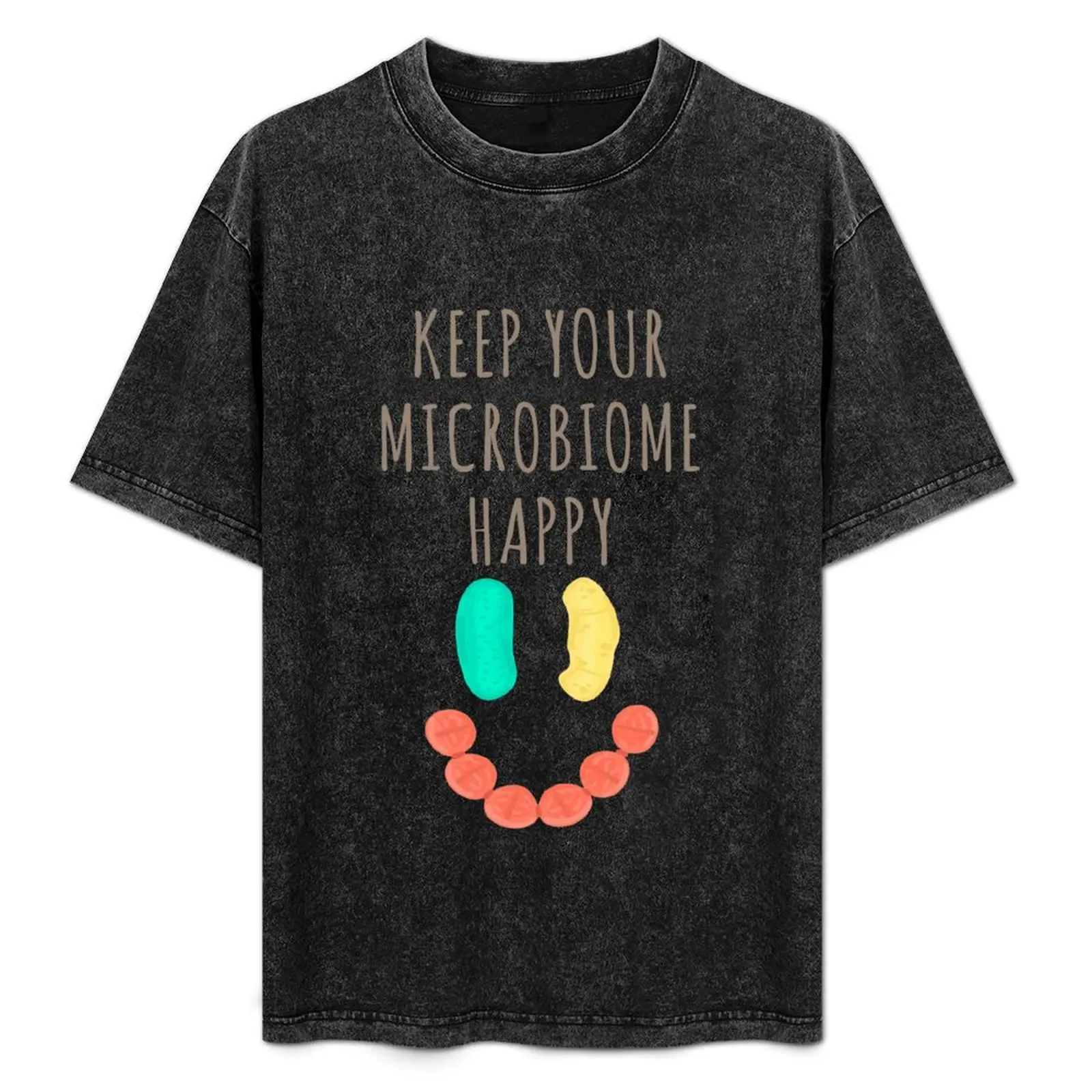 Keep Your Microbiome Happy Microbes Smile T-Shirt Summer Fashion Casual Tee Shirt
Keep Your Microbiome Happy Microbes Smile T-Shirt Summer Fashion Casual Tee Shirt