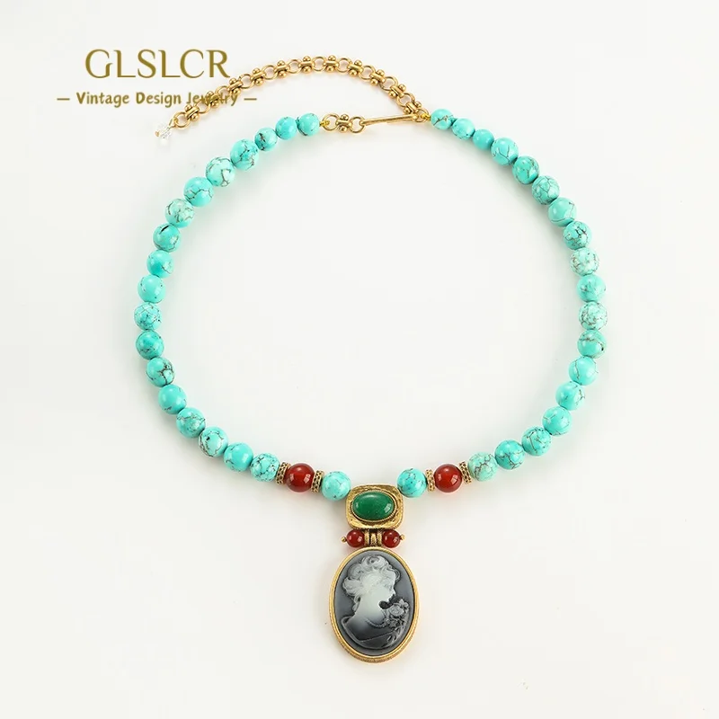 Винтажное бирюзовое ожерелье из бисера, кулон, рельефная красота, камея, золотой цвет, роскошные дизайнерские ювелирные изделия, бренд для женщин, Рождество 2025
Винтажное бирюзовое ожерелье из бисера, кулон, рельефная красота, камея, золотой цвет, роскошные дизайнерские ювелирные изделия, бренд для женщин, Рождество 2025