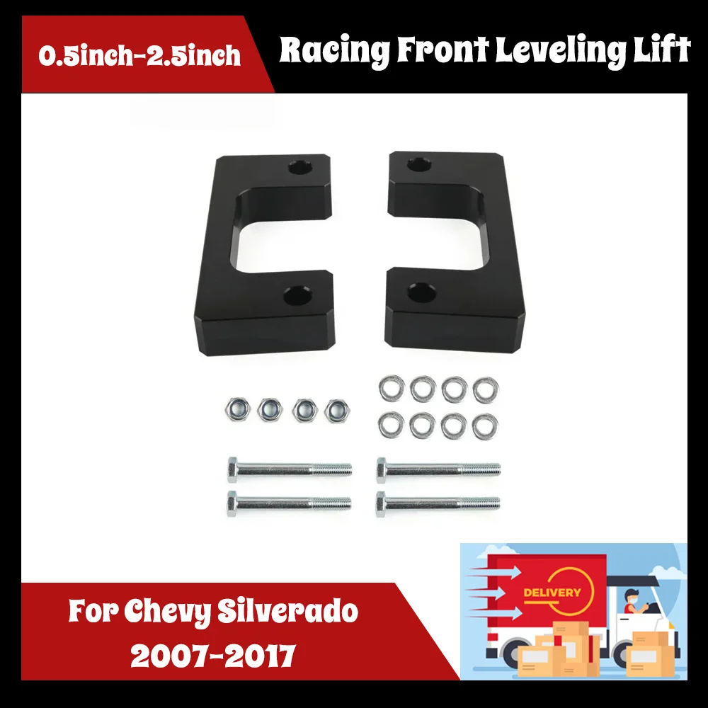 0.5inch 1inch 1.5inch 2inch 2.5inch Racing Front Leveling Lift Kit for Chevy Silverado 2007-2019 GMC Sierra GM 1500
0.5inch 1inch 1.5inch 2inch 2.5inch Racing Front Leveling Lift Kit for Chevy Silverado 2007-2019 GMC Sierra GM 1500