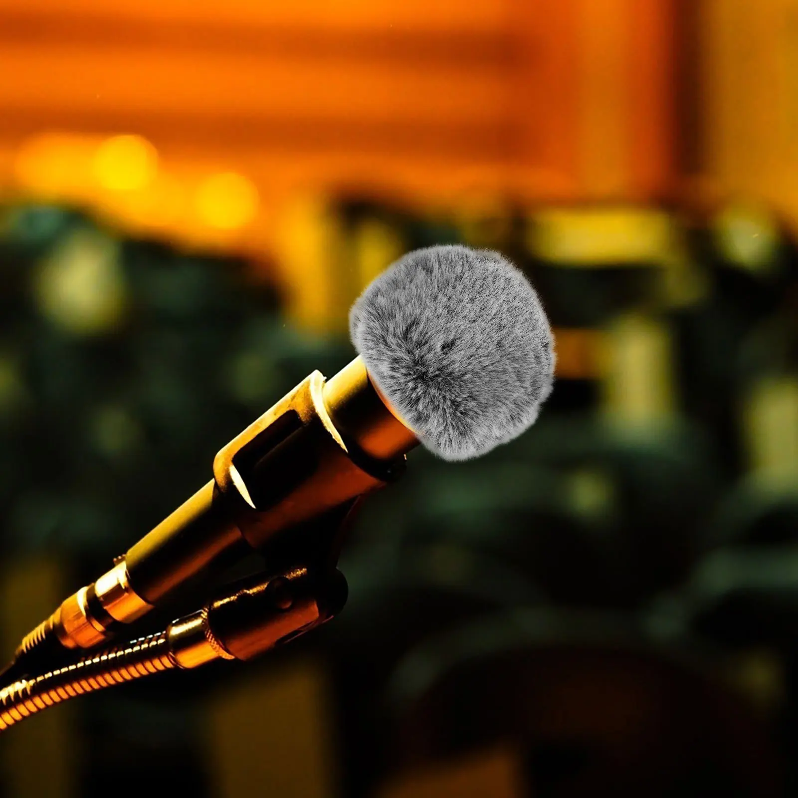 Microphone Windscreen Muff Cover Protects Against Sneeze Saliva Clear Audio Soft Comfortable Detachable Design 
Microphone Windscreen Muff Cover Protects Against Sneeze Saliva Clear Audio Soft Comfortable Detachable Design