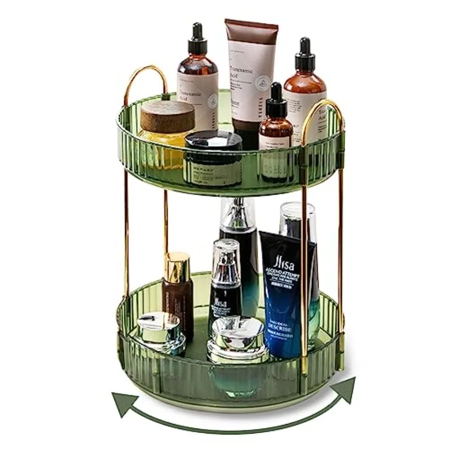 360 Rotating Makeup Organizer for Vanity, Large Capacity Skincare Organizers, Bathroom Counter Organizer, Spinning Perfume Orga
360 Rotating Makeup Organizer for Vanity, Large Capacity Skincare Organizers, Bathroom Counter Organizer, Spinning Perfume Orga
