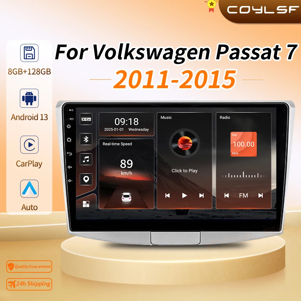 For VW Volkswagen Passat B7 B6 CC 2007-2015 Multimedia Player Carplay Android Auto Stereo Android13 No 2din DVD
For VW Volkswagen Passat B7 B6 CC 2007-2015 Multimedia Player Carplay Android Auto Stereo Android13 No 2din DVD