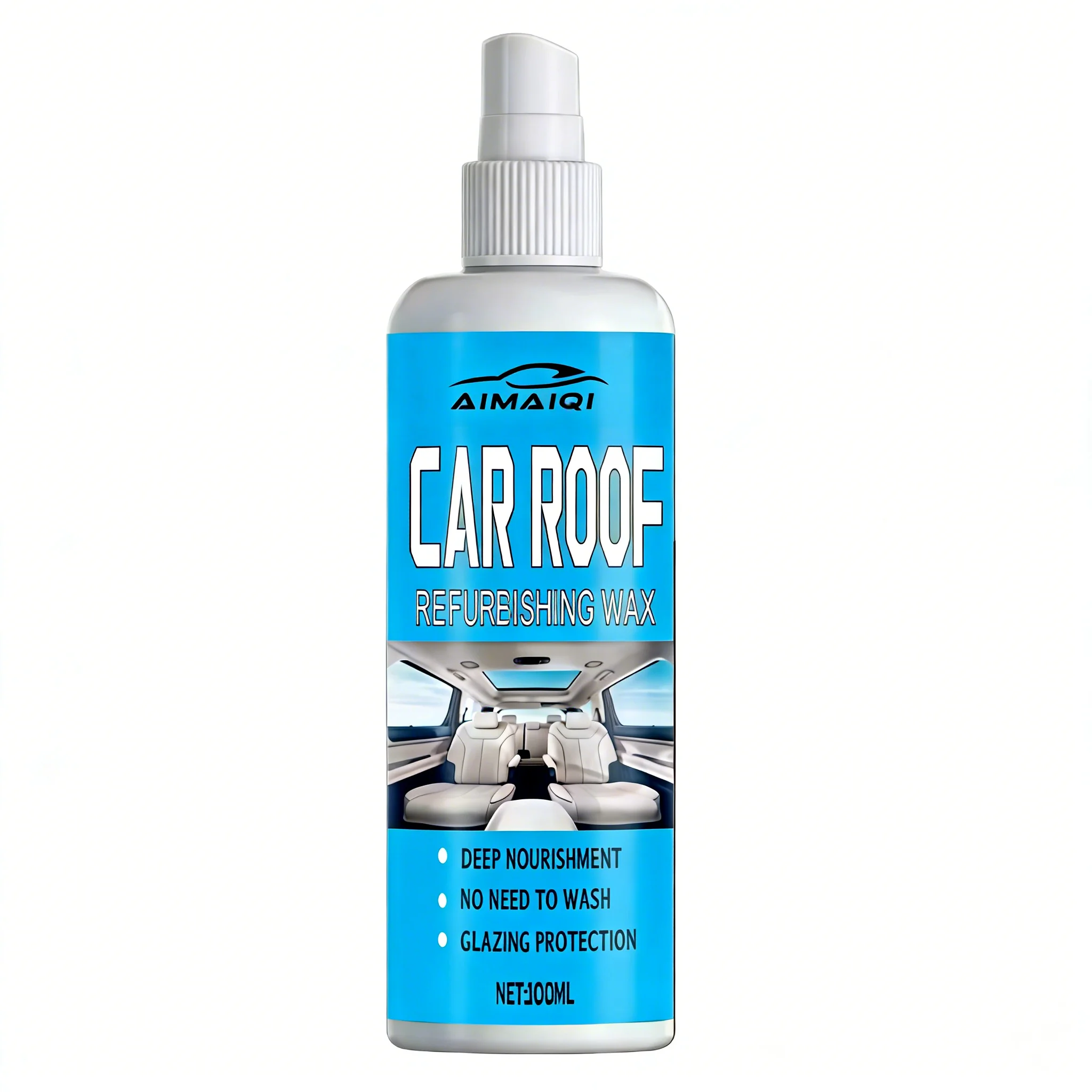Automotive Roof Restore Bright Wax Spray, Car Interior Luster Renew Treatment, Long Lasting Waterproof Anti-Fade Protection Coat
Automotive Roof Restore Bright Wax Spray, Car Interior Luster Renew Treatment, Long Lasting Waterproof Anti-Fade Protection Coat
