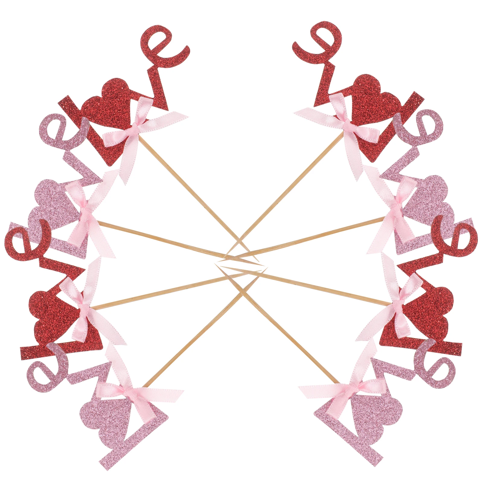 40Pcs Decorative Cupcake Toppers Paper Bamboo Dessert Cake Ornaments Valentine Wedding Birthday Holiday Party Favors Fruit Picks
40Pcs Decorative Cupcake Toppers Paper Bamboo Dessert Cake Ornaments Valentine Wedding Birthday Holiday Party Favors Fruit Picks