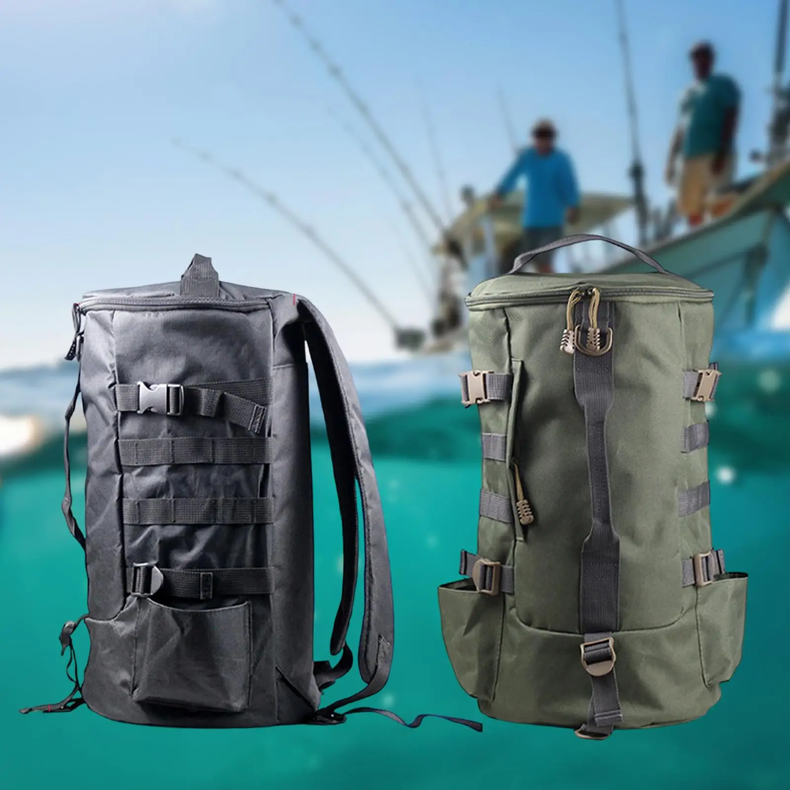 Spacious Fishing Tackle Backpack Multifunctional Fishing Kit Organizer with Rod Holder for Fishing Equipment Storage
Spacious Fishing Tackle Backpack Multifunctional Fishing Kit Organizer with Rod Holder for Fishing Equipment Storage