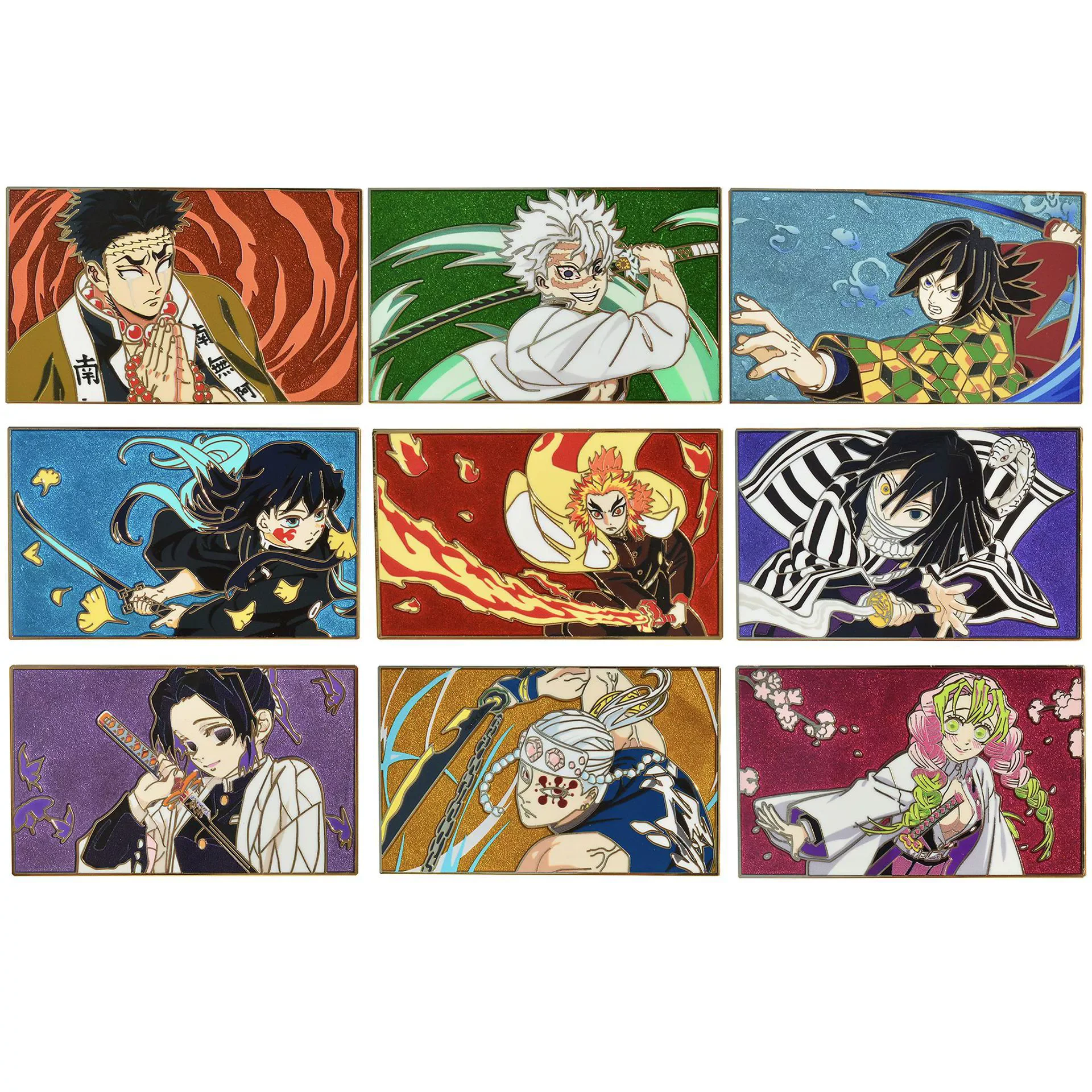 Demon Slayer Tomioka Giyuu And Rengoku Kyoujurou Enamel Pin Kochou Shinobu Lapel Badge for Backpacks Brooch Fashion Jewelry Gift
Demon Slayer Tomioka Giyuu And Rengoku Kyoujurou Enamel Pin Kochou Shinobu Lapel Badge for Backpacks Brooch Fashion Jewelry Gift