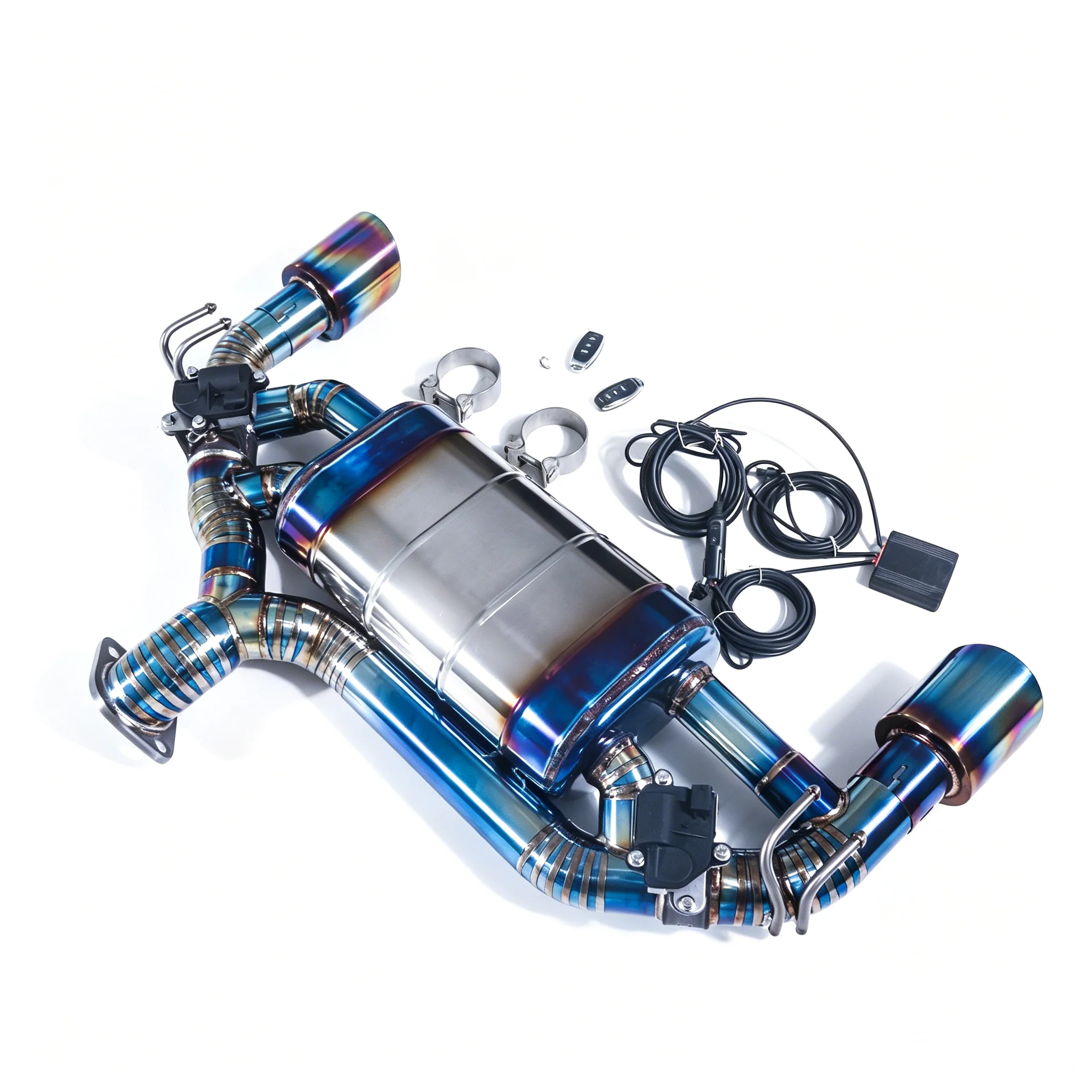 Suitable for Mitsubishi Lancer EVO 10th generation 2.0T titanium alloy tail Catback Valvetronic exhaust system from 2008 to 2015
Suitable for Mitsubishi Lancer EVO 10th generation 2.0T titanium alloy tail Catback Valvetronic exhaust system from 2008 to 2015
