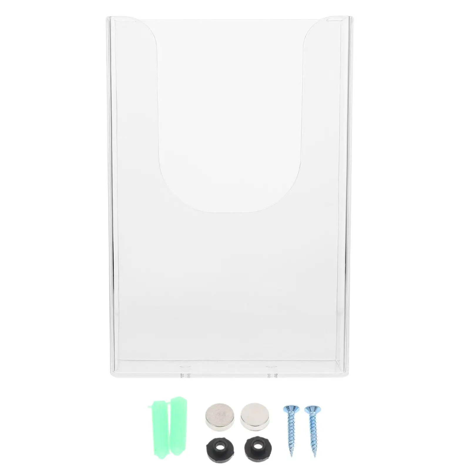 Wall Mounted Document Rack Transparent File Organizer Shelf Long Lasting Office Storage Box Small Size Lightweight
Wall Mounted Document Rack Transparent File Organizer Shelf Long Lasting Office Storage Box Small Size Lightweight