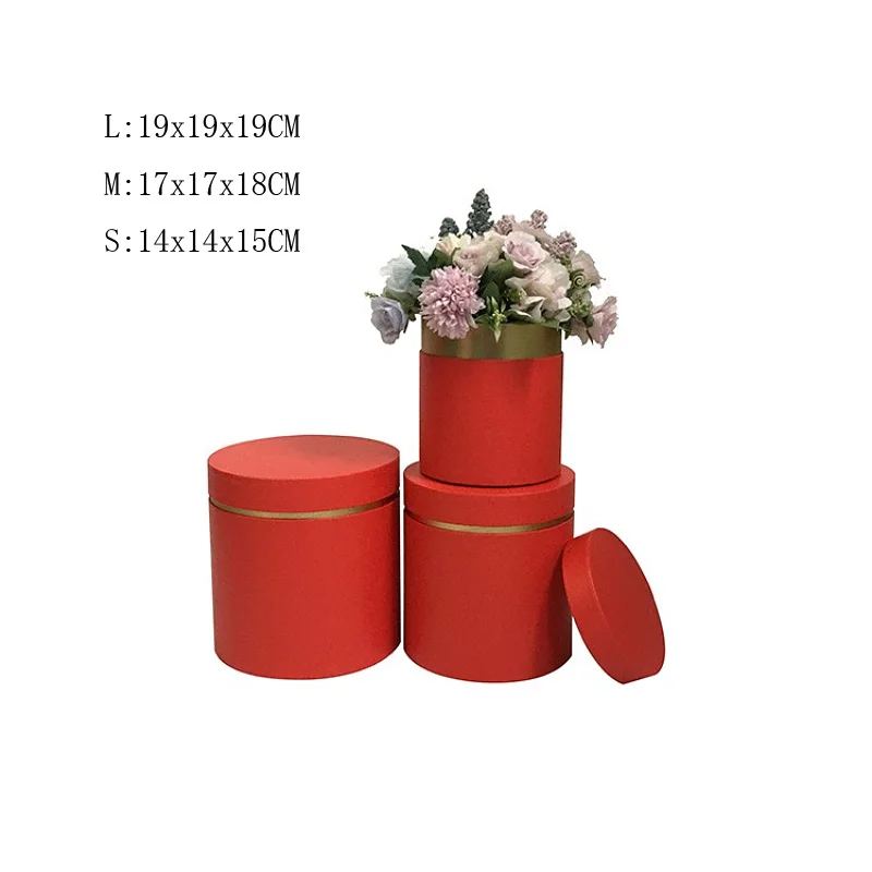 3-Size Nesting Cylinder Flower Box Set | 6 Colors | Thick Paper Gift Packing for Bouquets, Birthdays, Weddings, Holidays (S/M/L)
3-Size Nesting Cylinder Flower Box Set | 6 Colors | Thick Paper Gift Packing for Bouquets, Birthdays, Weddings, Holidays (S/M/L)