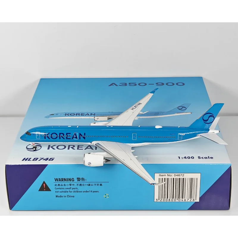 Phoenix 1/400 Scale Korean Air A350-900 HL8746 Die-cast Alloy Aircraft Model Collectible Decorative Item
Phoenix 1/400 Scale Korean Air A350-900 HL8746 Die-cast Alloy Aircraft Model Collectible Decorative Item