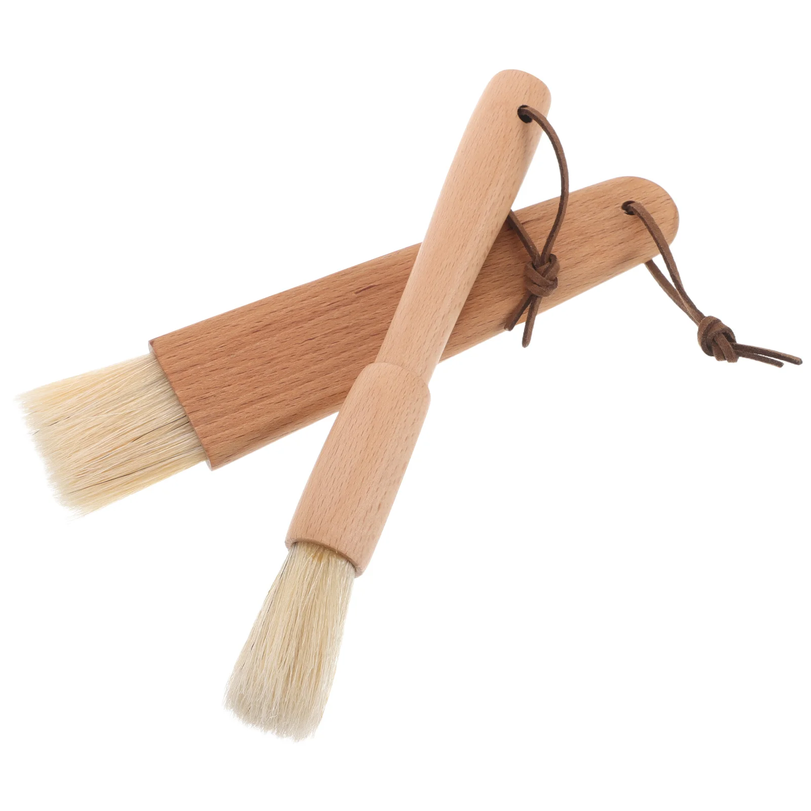 2pcs BBQ Brush Set Wood Handle Basting Brushes for Cooking Grilling Sauce Spreading Oil Pastry Tools Easy Cleaning Heat
2pcs BBQ Brush Set Wood Handle Basting Brushes for Cooking Grilling Sauce Spreading Oil Pastry Tools Easy Cleaning Heat