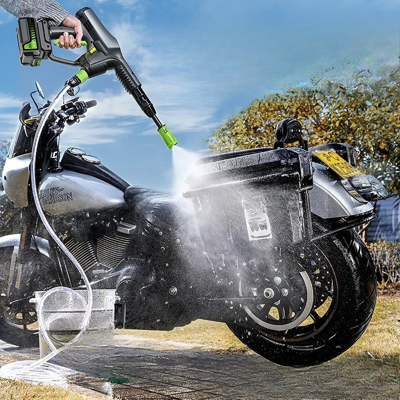 Cleaning Gun Portable Car Wash Artifact High Pressure Water Pump Wireless Charging Car Wash Machine Water Gun
Cleaning Gun Portable Car Wash Artifact High Pressure Water Pump Wireless Charging Car Wash Machine Water Gun
