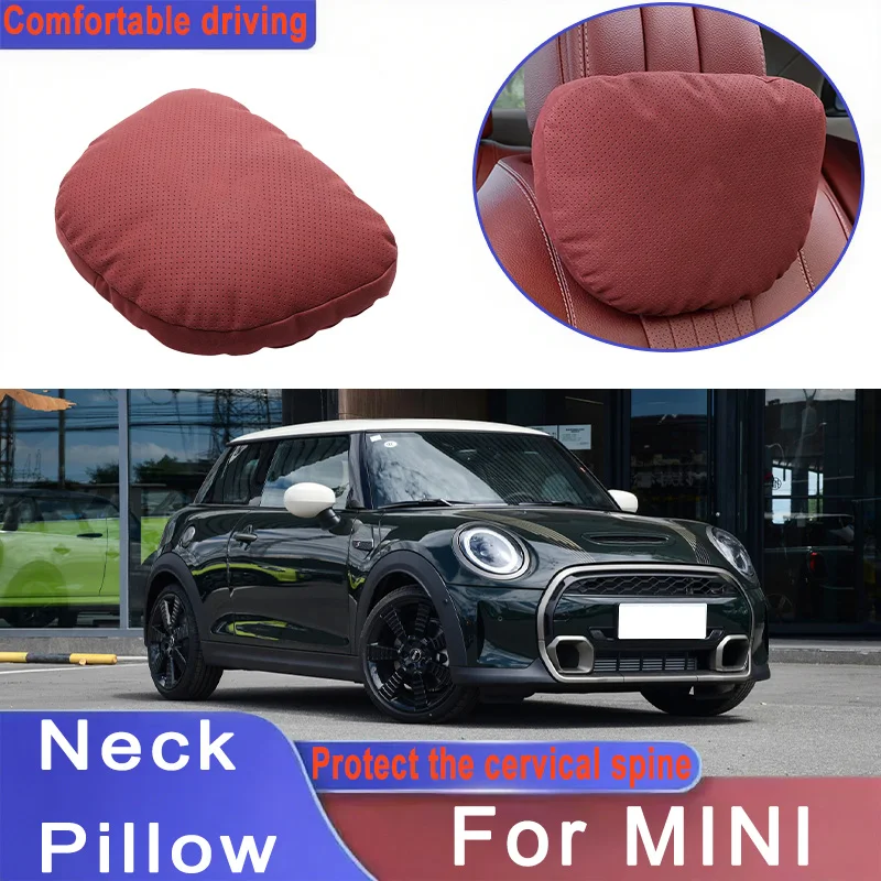 Car Headrest Neck Support Seat Lumbar Cushion Neck Pillow For MINI CooperS R50 R51 R52 R55 R56 R57 R60 R61 R62 F54 F55 F56 F60
Car Headrest Neck Support Seat Lumbar Cushion Neck Pillow For MINI CooperS R50 R51 R52 R55 R56 R57 R60 R61 R62 F54 F55 F56 F60