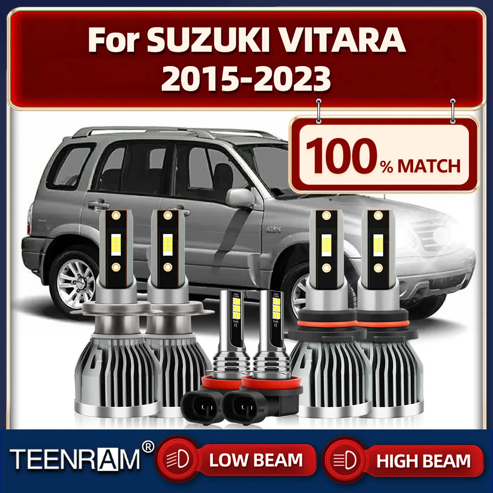 LED Headlight Bulbs 12V 24V Canbus No Error Car Headlamps 6000K Auto Fog Lights For SUZUKI VITARA 2015-2019 2020 2021 2022 2023
LED Headlight Bulbs 12V 24V Canbus No Error Car Headlamps 6000K Auto Fog Lights For SUZUKI VITARA 2015-2019 2020 2021 2022 2023
