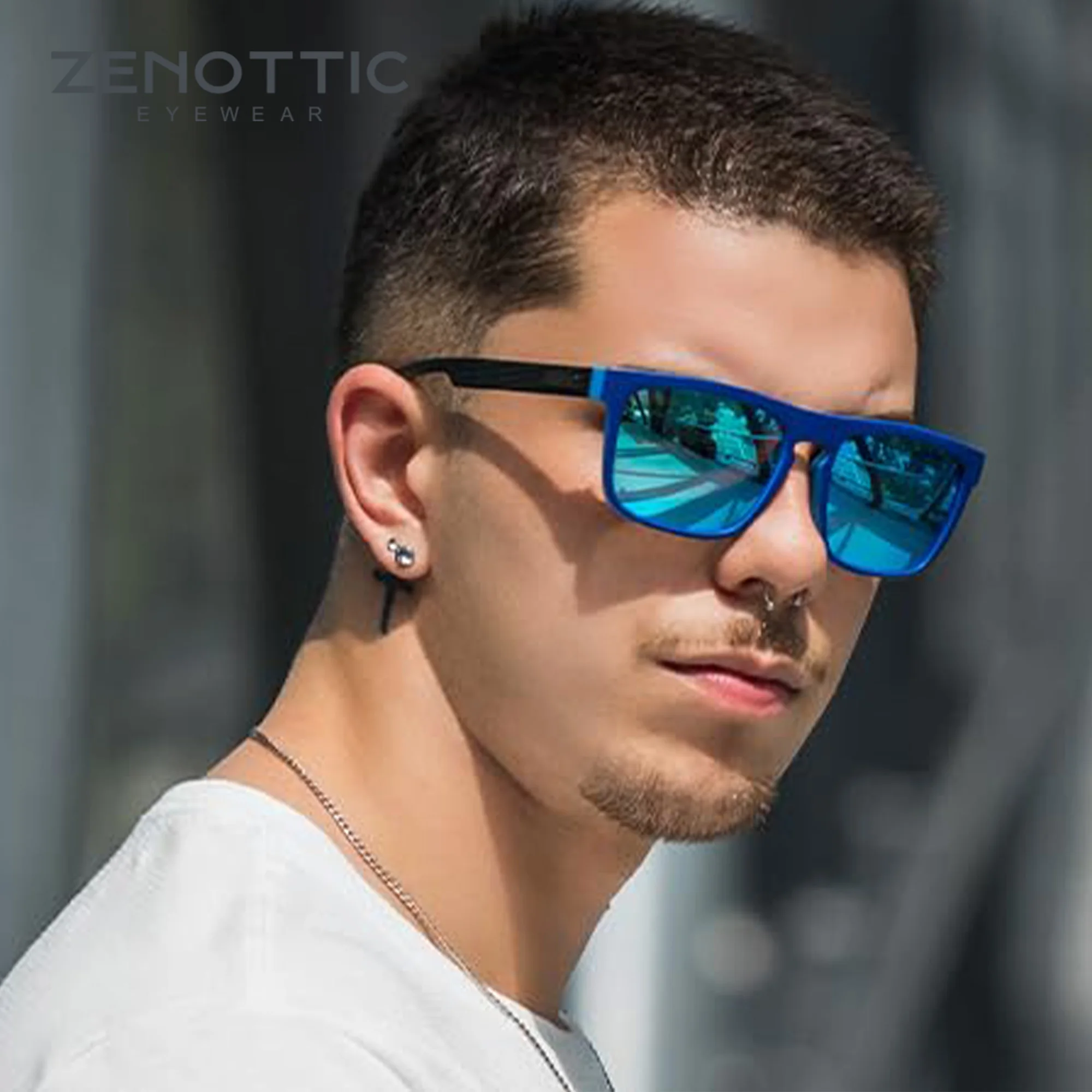 ZENOTTIC UV400 Protection Polarized Sunglasses Men - Square Durable TR90 Lightweight Frame Carbon Fiber Men Sunglasses
ZENOTTIC UV400 Protection Polarized Sunglasses Men - Square Durable TR90 Lightweight Frame Carbon Fiber Men Sunglasses