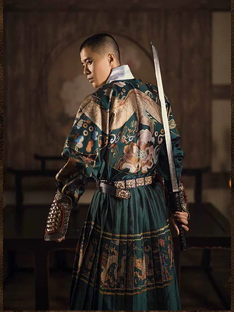 Custom Large Size Hanfu Flying Fish Suit For Men Original Chinese Ming Dynasty Flying Fish Suit Black Plus Size For Women
Custom Large Size Hanfu Flying Fish Suit For Men Original Chinese Ming Dynasty Flying Fish Suit Black Plus Size For Women