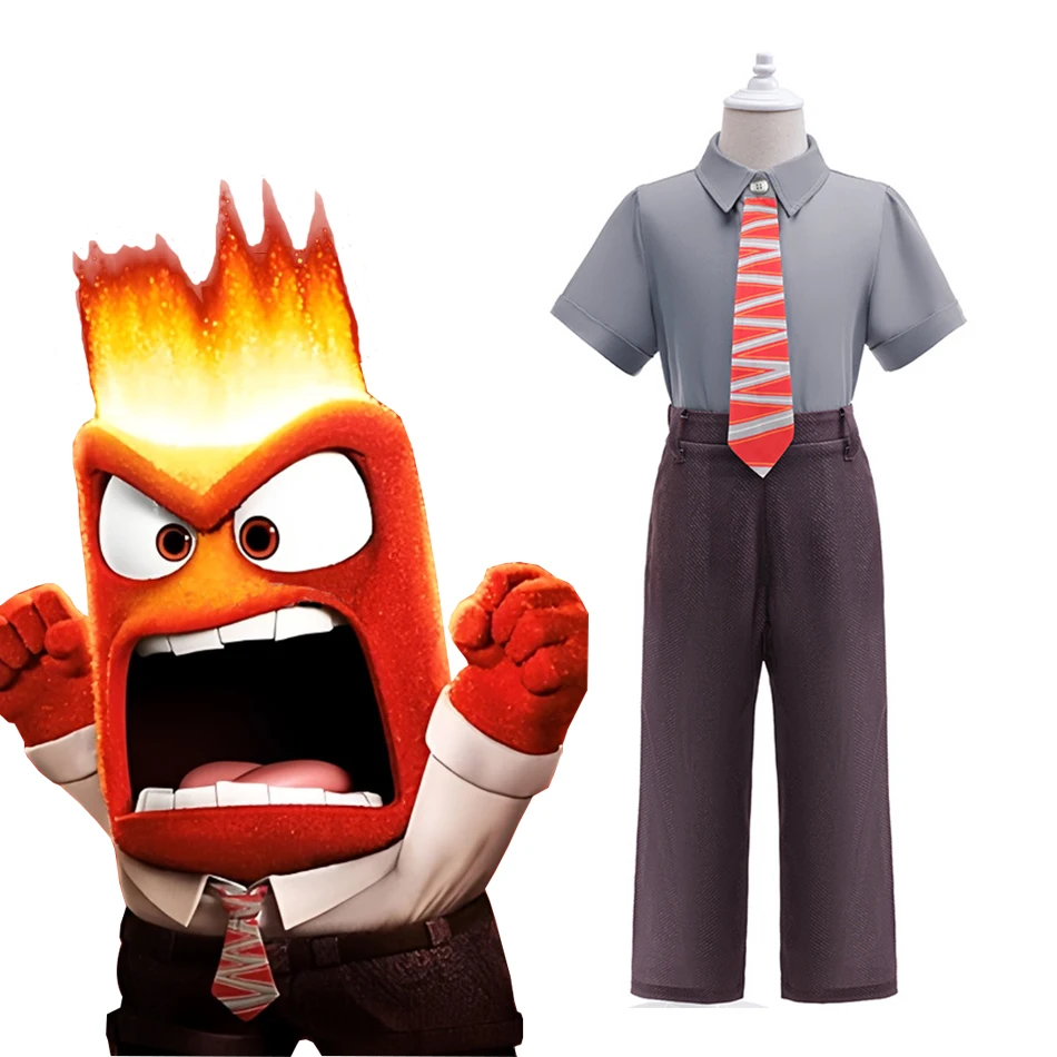 Костюм на Хэллоуин Inside Out 2, костюм Angry для косплея, комплект для мальчиков, костюм для выступлений на день защиты детей, детский повседневный повседневный костюм
Костюм на Хэллоуин Inside Out 2, костюм Angry для косплея, комплект для мальчиков, костюм для выступлений на день защиты детей, детский повседневный повседневный костюм