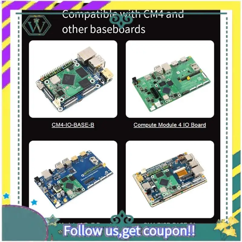 НОВЫЙ модуль Core3566, четырехъядерный процессор Rockchip RK3566, для Raspberry Pi CM4, 2 ГБ
НОВЫЙ модуль Core3566, четырехъядерный процессор Rockchip RK3566, для Raspberry Pi CM4, 2 ГБ