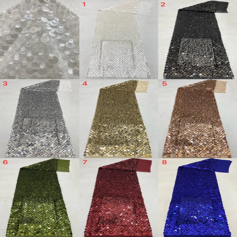 French fashion elastic net shell piece high-quality beaded sequin embroidery dress shoe bag beaded embroidery fabric
French fashion elastic net shell piece high-quality beaded sequin embroidery dress shoe bag beaded embroidery fabric