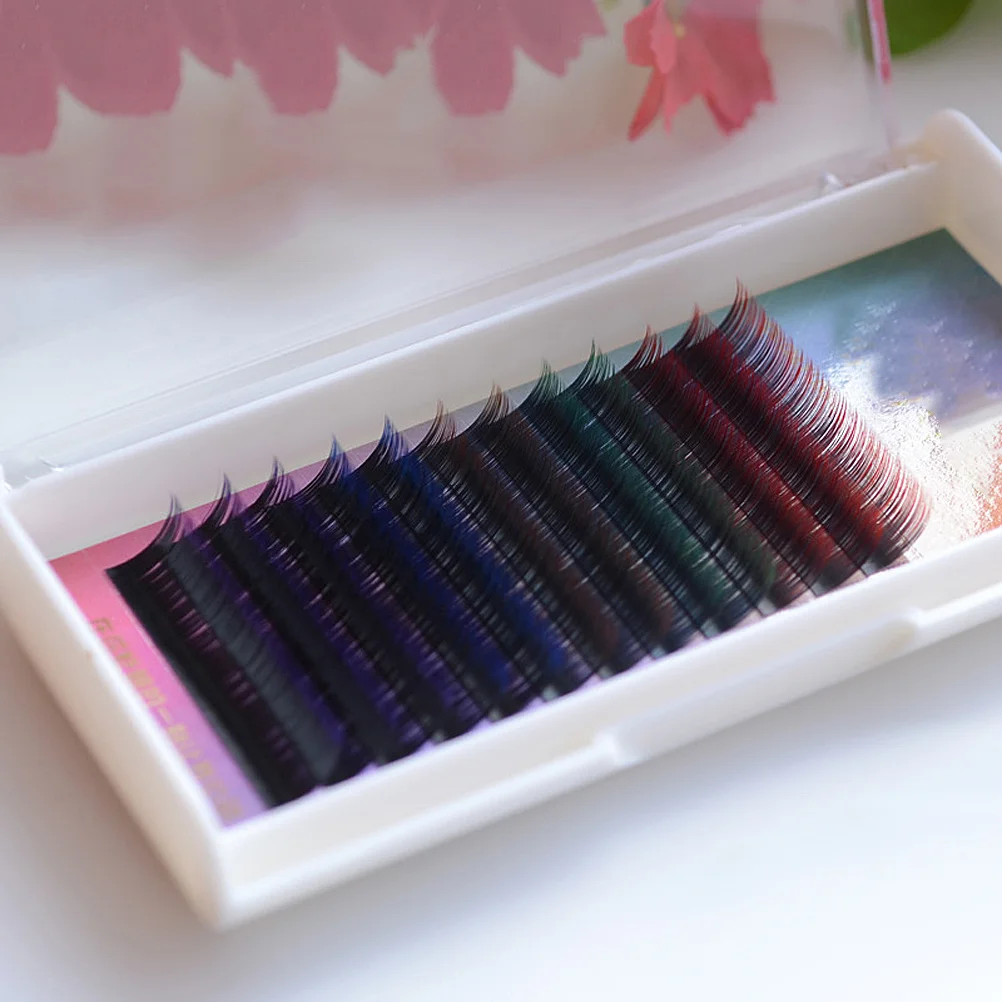 1Set Gradient Color Fake Eyelashes Fiber Lightweight Safe Makeup Extension Performance Carnival Festival Eyelashes 
1Set Gradient Color Fake Eyelashes Fiber Lightweight Safe Makeup Extension Performance Carnival Festival Eyelashes