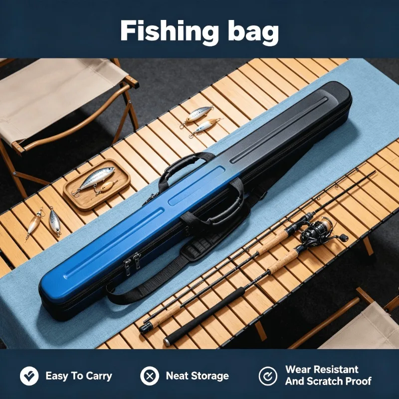 Lightweight Portable Fishing Storage Bag Ultra Light Hard Shell Fishing Rod Case Hand Held Rod Case Small Fishing Rod Bag Holder
Lightweight Portable Fishing Storage Bag Ultra Light Hard Shell Fishing Rod Case Hand Held Rod Case Small Fishing Rod Bag Holder
