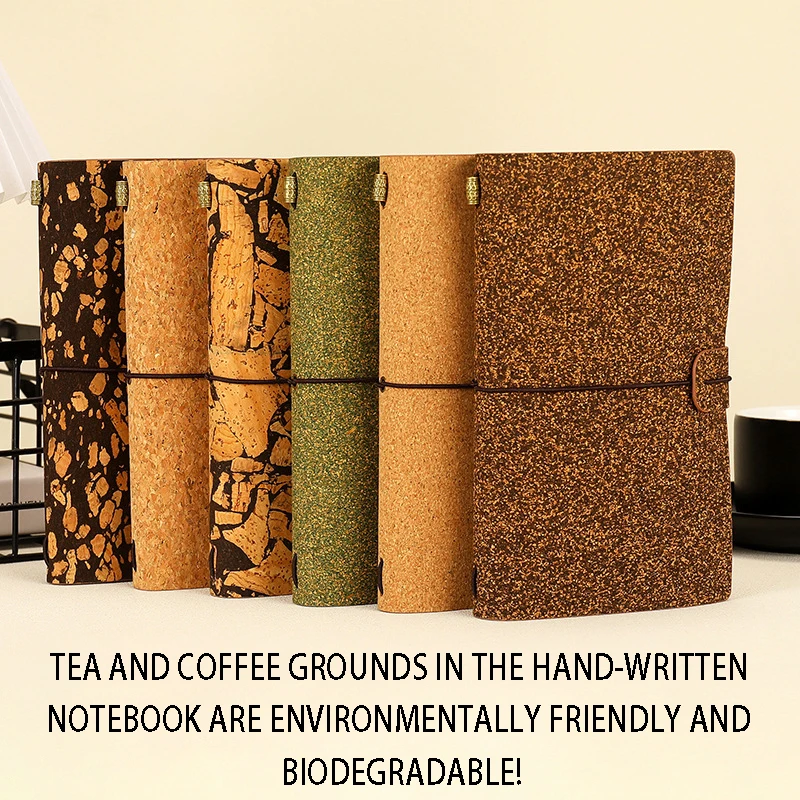 Eco-Friendly Coffee Grounds Cork Handheld notebook , Recycled Business Journal, Biodegradable Planner for Office Meetings Gifts
Eco-Friendly Coffee Grounds Cork Handheld notebook , Recycled Business Journal, Biodegradable Planner for Office Meetings Gifts