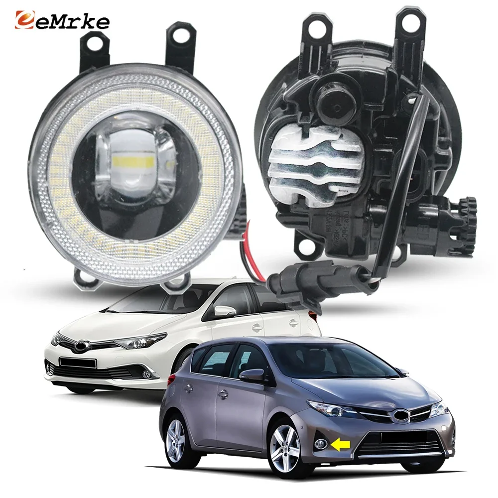 Ultra Bright LED Fog Lights 6000K 30W H11 H16 IP68 Angel Eye for Toyota Auris Corolla E180 3D 5D 2012 2013 2014 2015 2016 2017
Ultra Bright LED Fog Lights 6000K 30W H11 H16 IP68 Angel Eye for Toyota Auris Corolla E180 3D 5D 2012 2013 2014 2015 2016 2017