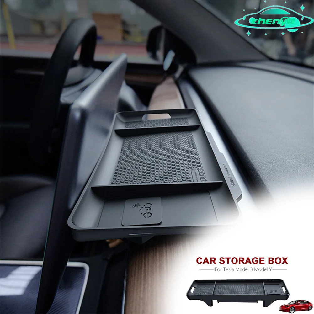 Hidden Central Control Screen Rear Storage Tray Boxes For Tesla Model Y/3 2021-24 Interior Storage Non-Slip TPU flexible
Hidden Central Control Screen Rear Storage Tray Boxes For Tesla Model Y/3 2021-24 Interior Storage Non-Slip TPU flexible