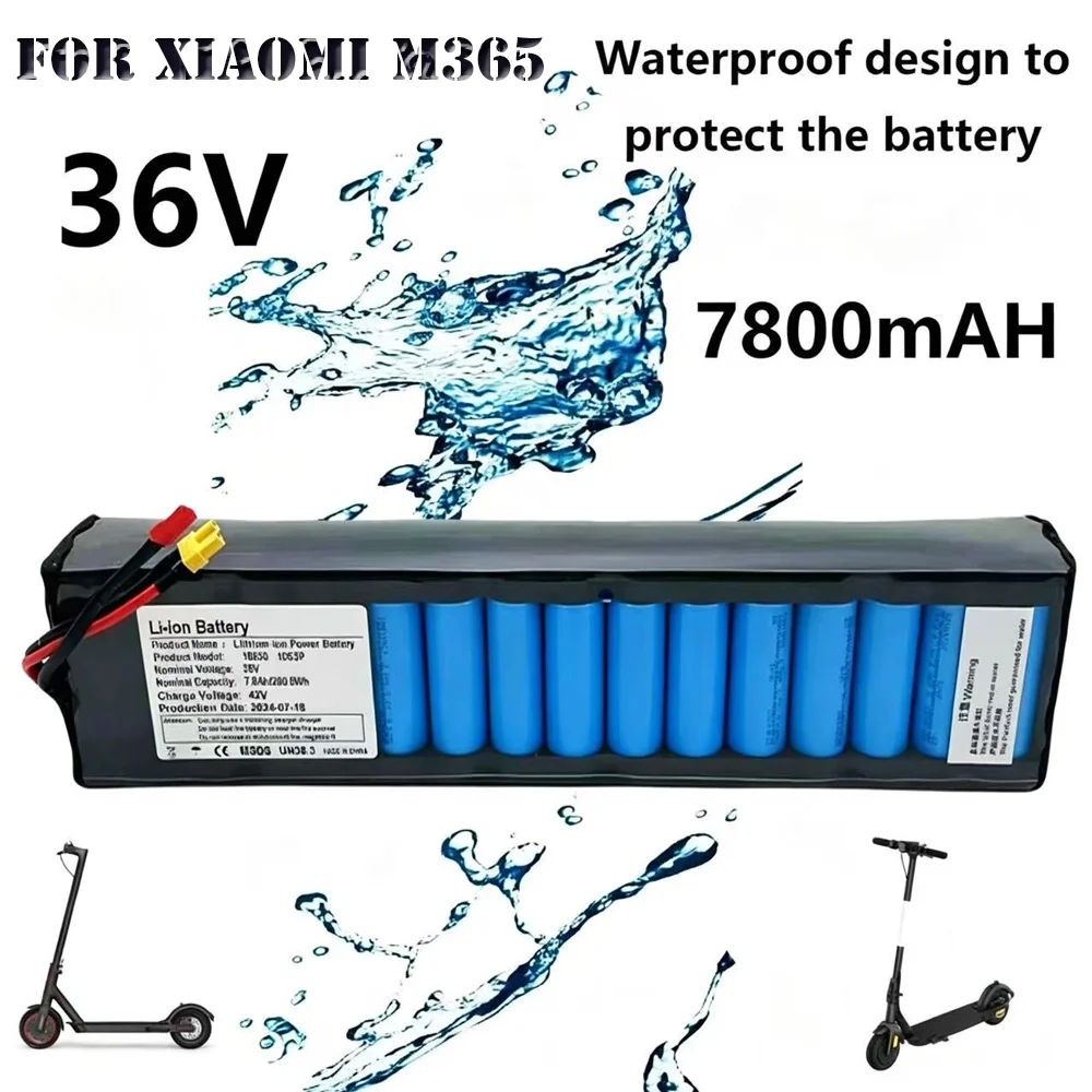 new Original 36V 7800mAh Battery for Xiaomi M365 M356 Pro Special Battery Pack 36V Li-ion Battery 7800mAh
new Original 36V 7800mAh Battery for Xiaomi M365 M356 Pro Special Battery Pack 36V Li-ion Battery 7800mAh