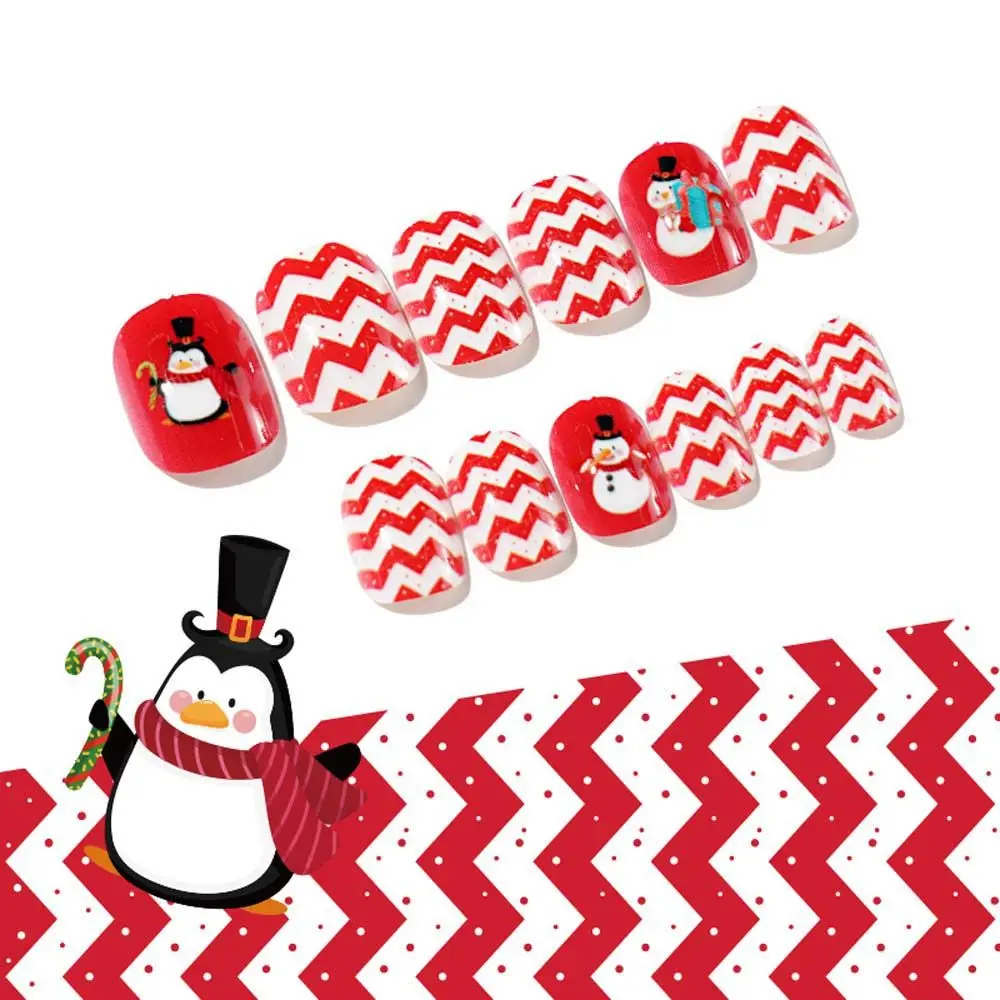 Round Head Acrylic Artificial Nail Children Christmas Series False Nails Full Cover Nail Tips Manicure Tool Fake Nail
Round Head Acrylic Artificial Nail Children Christmas Series False Nails Full Cover Nail Tips Manicure Tool Fake Nail