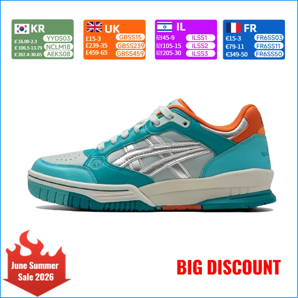 ASICS Gel-Spotlyte Low-Top Basketball Shoes – Casual, Stylish, Cushioned, Durable & Lightweight, Blue/Silver/Orange 1203A240-301
ASICS Gel-Spotlyte Low-Top Basketball Shoes – Casual, Stylish, Cushioned, Durable & Lightweight, Blue/Silver/Orange 1203A240-301