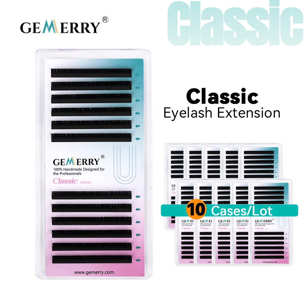GEMERRY 10PCS Individual Lashes 12 Rows Makeup Eyelash Extension Faux Mink False Eyelashes Beauty Tools Artificial Classic Lash
GEMERRY 10PCS Individual Lashes 12 Rows Makeup Eyelash Extension Faux Mink False Eyelashes Beauty Tools Artificial Classic Lash