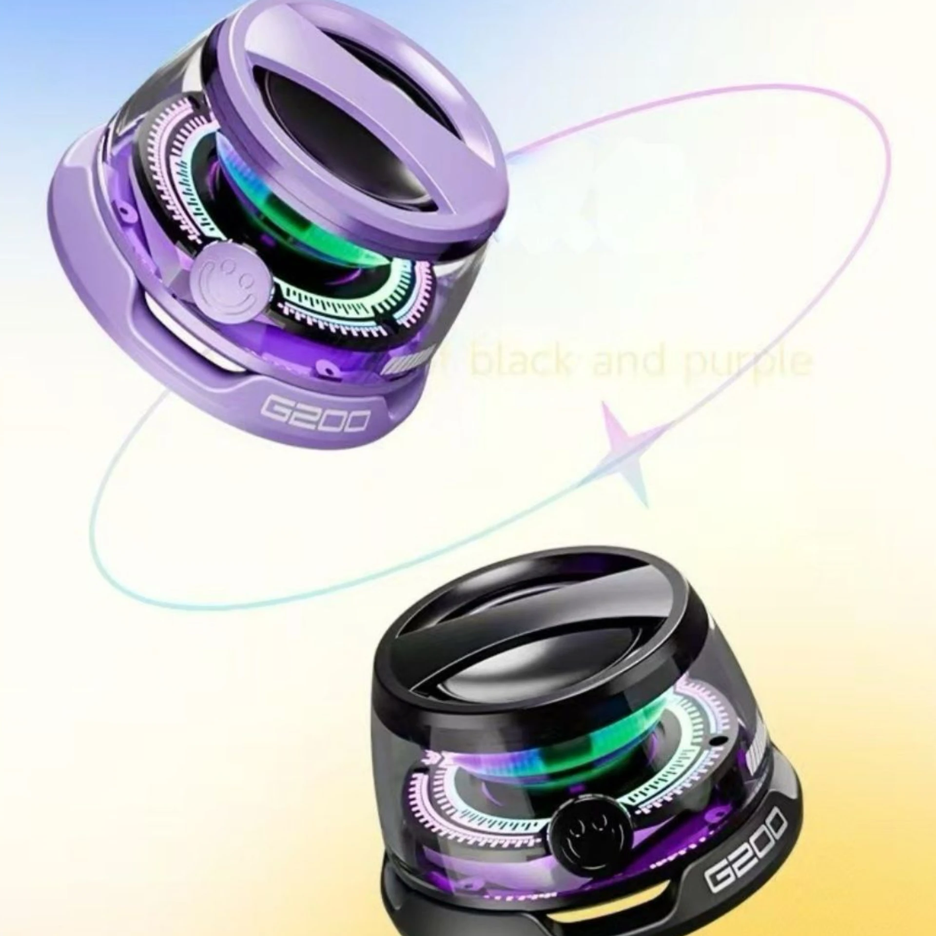 Портативная Bluetooth-колонка HECATE G200 с RGB-подсветкой, магнитный динамик BT5.3, мини-звуковая коробка, 7-часовое воспроизведение, держатель для телефона
Портативная Bluetooth-колонка HECATE G200 с RGB-подсветкой, магнитный динамик BT5.3, мини-звуковая коробка, 7-часовое воспроизведение, держатель для телефона