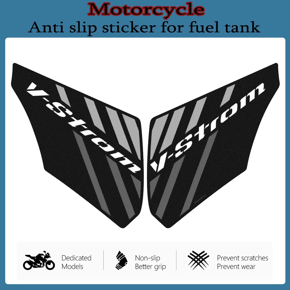 Motorcycle Side Tank Pad Grip For Suzuki V-Strom 650 DL250 2015-2022sticker Fuel tank side sticker
Motorcycle Side Tank Pad Grip For Suzuki V-Strom 650 DL250 2015-2022sticker Fuel tank side sticker