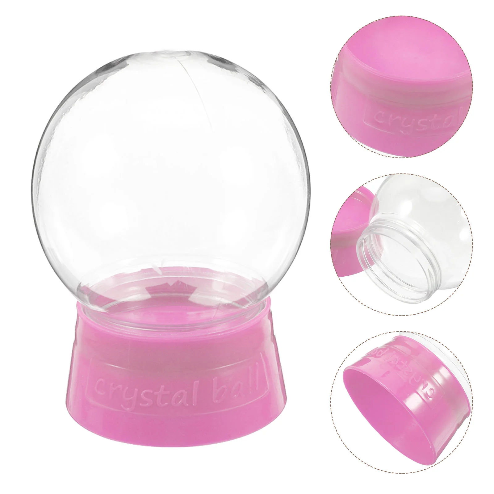 6 Pcs Homemade Crystal Ball Cookie Jars Empty Water Globes Snow DIY Christmas Child
6 Pcs Homemade Crystal Ball Cookie Jars Empty Water Globes Snow DIY Christmas Child