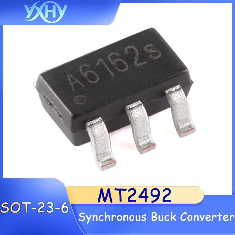 50pcs Original and genuine MT2492 SOT-23-6 2A 4.5V-16V input 600kHz synchronous buck converter
50pcs Original and genuine MT2492 SOT-23-6 2A 4.5V-16V input 600kHz synchronous buck converter