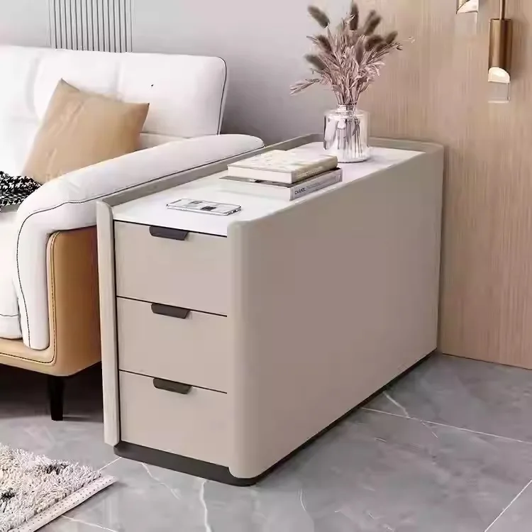 Living room sofa side cabinet side cabinet narrow cabinet light luxury rock slab edge few solid
Living room sofa side cabinet side cabinet narrow cabinet light luxury rock slab edge few solid