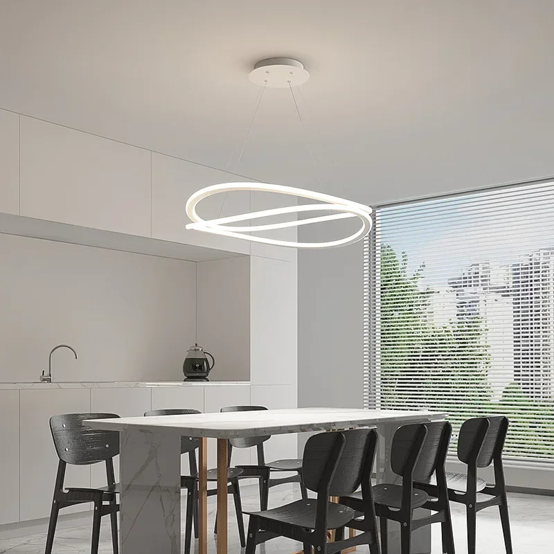 Nordic Simple Modern Restaurant Lamp Office Personalized Creative Circular Chandelier
Nordic Simple Modern Restaurant Lamp Office Personalized Creative Circular Chandelier