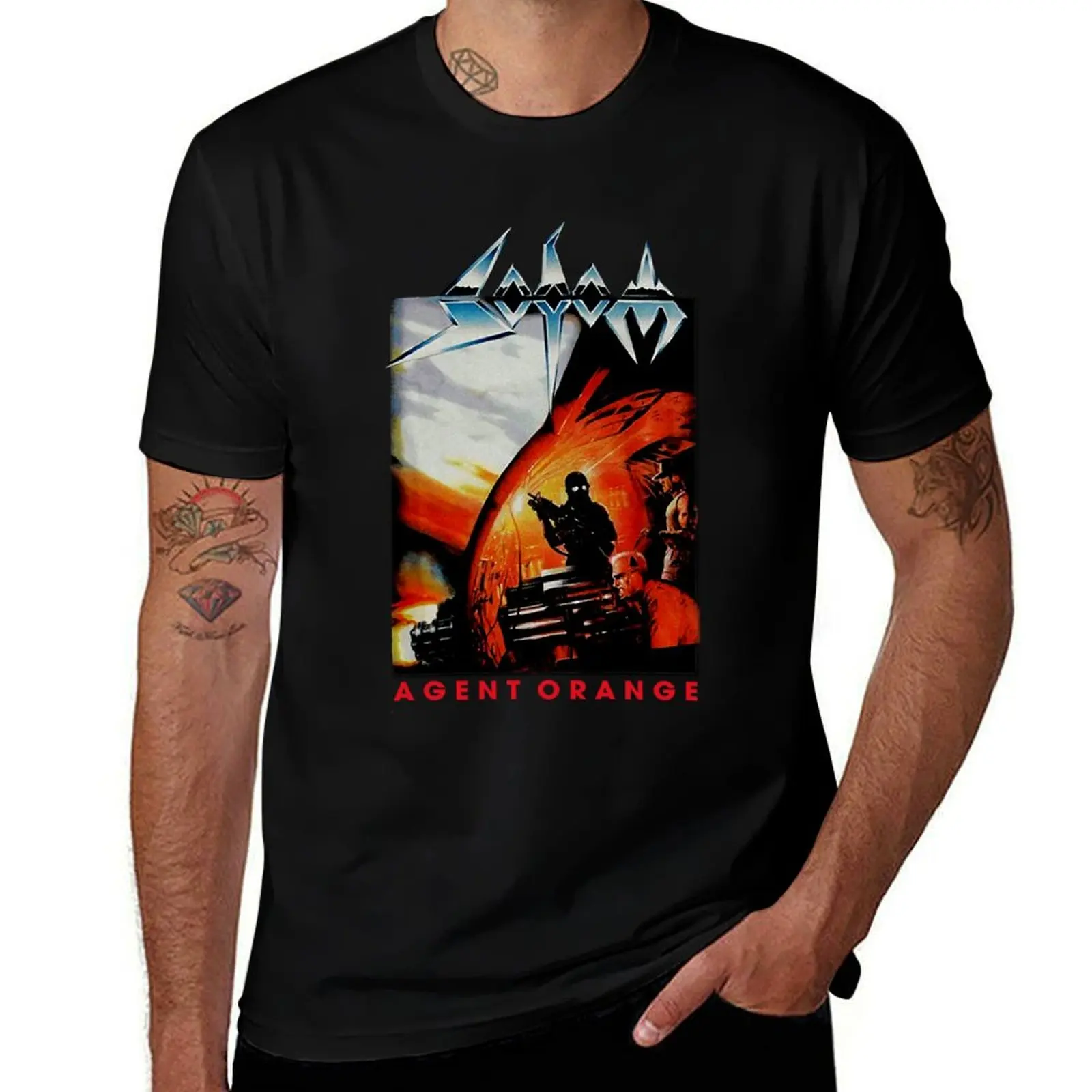 Agent Orange Sodom T-Shirt man t shirts for men casual essential t shirt funny t shirts cotton T-shirt
Agent Orange Sodom T-Shirt man t shirts for men casual essential t shirt funny t shirts cotton T-shirt