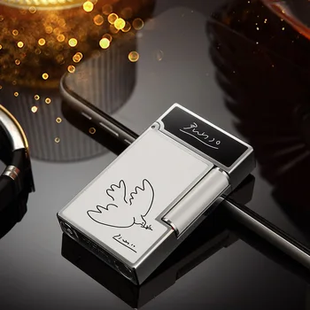 S.T.Dupont lighter L2 Peace Dove model comes with a set of original accessories, DuPont agent processing quality