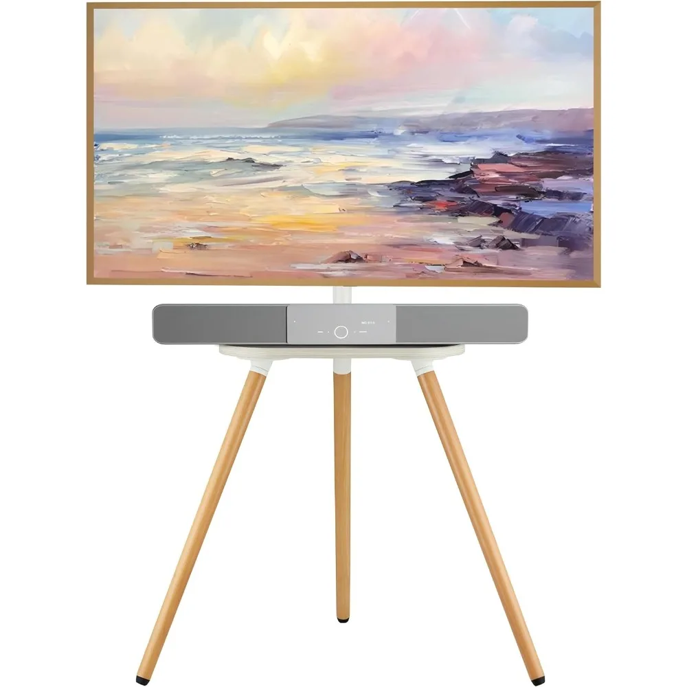 Tripod Easel TV Stand for 40 to 65 Inch LCD LED OLED Screen, Height Adjustable and Swievel Floor TV Stand, Corner TV Stand with
Tripod Easel TV Stand for 40 to 65 Inch LCD LED OLED Screen, Height Adjustable and Swievel Floor TV Stand, Corner TV Stand with