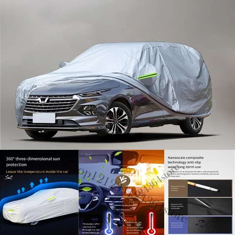 Чехол для автомобиля Wuling Victory fit, чехол для защиты от снега, пыли и влаги
Чехол для автомобиля Wuling Victory fit, чехол для защиты от снега, пыли и влаги