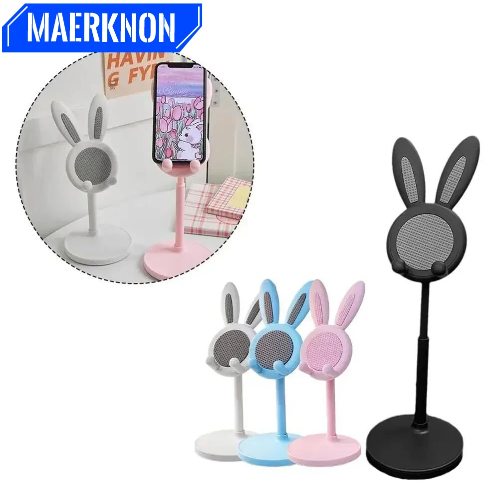 Cute Cartoon Bunny Phone Holder Adjustable Lazy Desktop Mobile Phone Stand Universal Smartphone Holder For iPhone Samsung Xiaomi
Cute Cartoon Bunny Phone Holder Adjustable Lazy Desktop Mobile Phone Stand Universal Smartphone Holder For iPhone Samsung Xiaomi