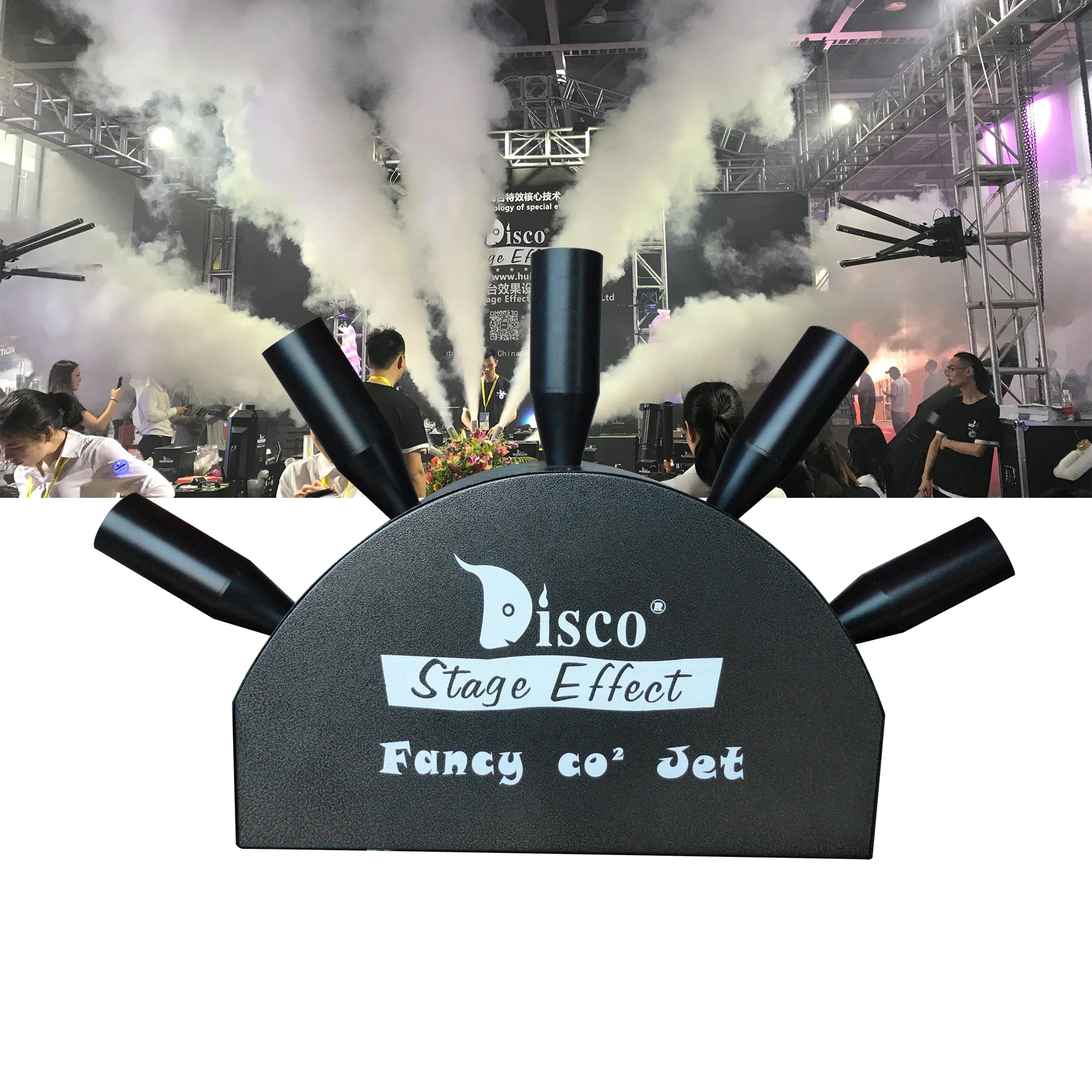 Stage Dj Equipment Equipment Dmx Effects Five Head Co2 Jet/ Stage Special Effect 5 Head Flower Co2 Machine for Concert
Stage Dj Equipment Equipment Dmx Effects Five Head Co2 Jet/ Stage Special Effect 5 Head Flower Co2 Machine for Concert