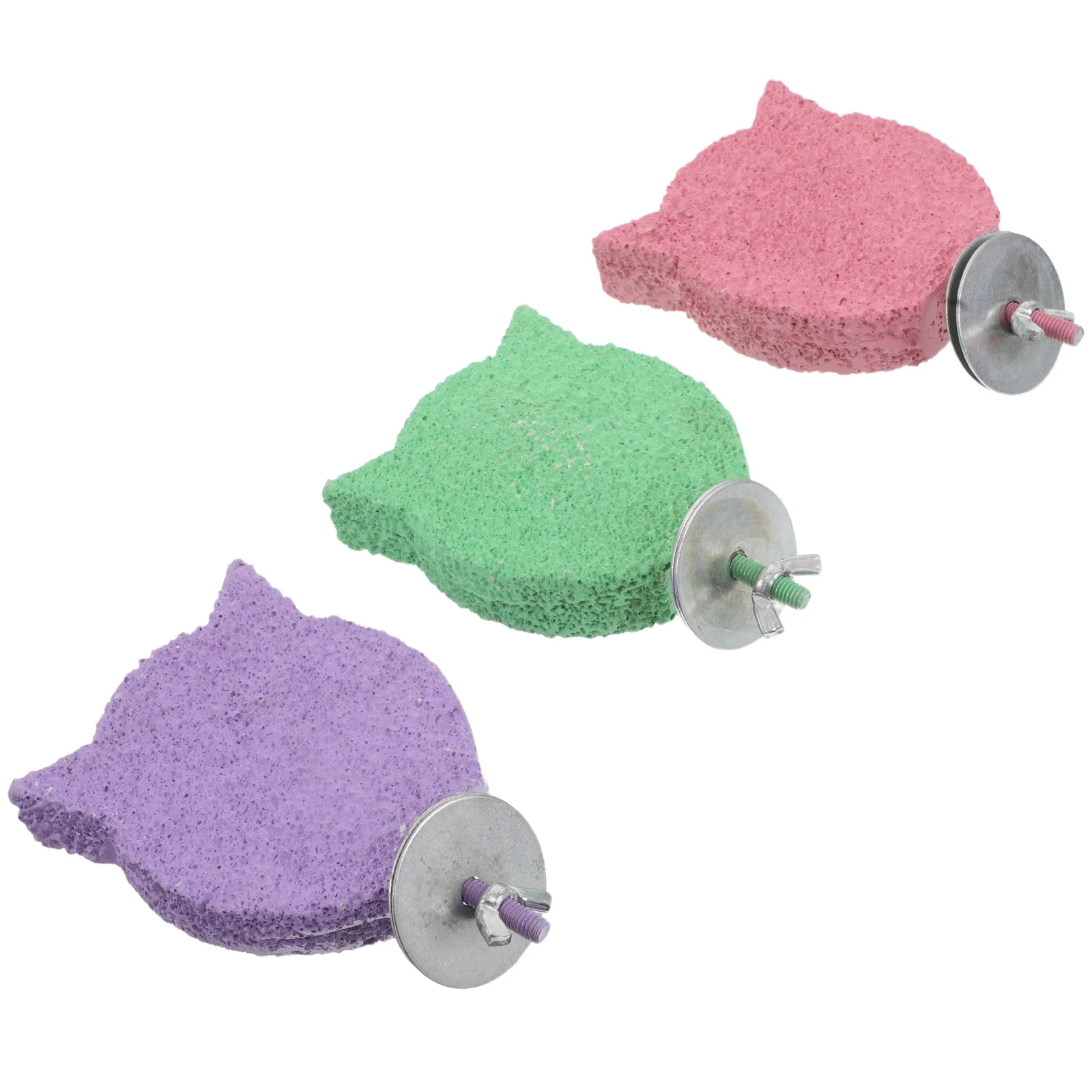 3pcs Parrot Perches Bird Beak Grinder Bird Beak Filing Platform Claw Trimmer For Small Parrots Chew Cage Accessories
3pcs Parrot Perches Bird Beak Grinder Bird Beak Filing Platform Claw Trimmer For Small Parrots Chew Cage Accessories