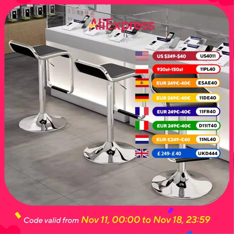 Commercial Backless Bar Stools Swivel Metal Elegant Modern Bar Stools Cheap Unique Minimalist Sillas Para Barra Bar Furniture
Commercial Backless Bar Stools Swivel Metal Elegant Modern Bar Stools Cheap Unique Minimalist Sillas Para Barra Bar Furniture