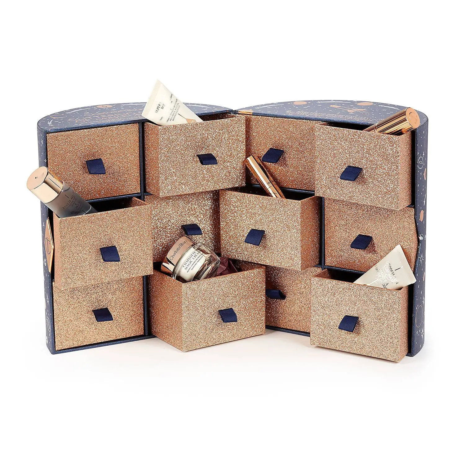 Customization.Custom logo Printing Beauty Makeup Diy Glitter Packaging Empty Christmas Advent Calendar Cosmetic Paper Box
Customization.Custom logo Printing Beauty Makeup Diy Glitter Packaging Empty Christmas Advent Calendar Cosmetic Paper Box